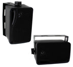 Pyle PLMR24B 3.5 Inch Home Theater Speakers with 100 Watt RMS Power, 4 Ohm Impedance, Stereo Theater Receiver, and 3 RCA inputs (4 Pack)