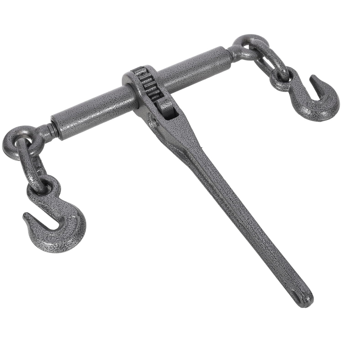 Heavy-Duty Ratchet Binders with Adjustable Hooks & 9200lbs Load Capacity - 4-Pack Black