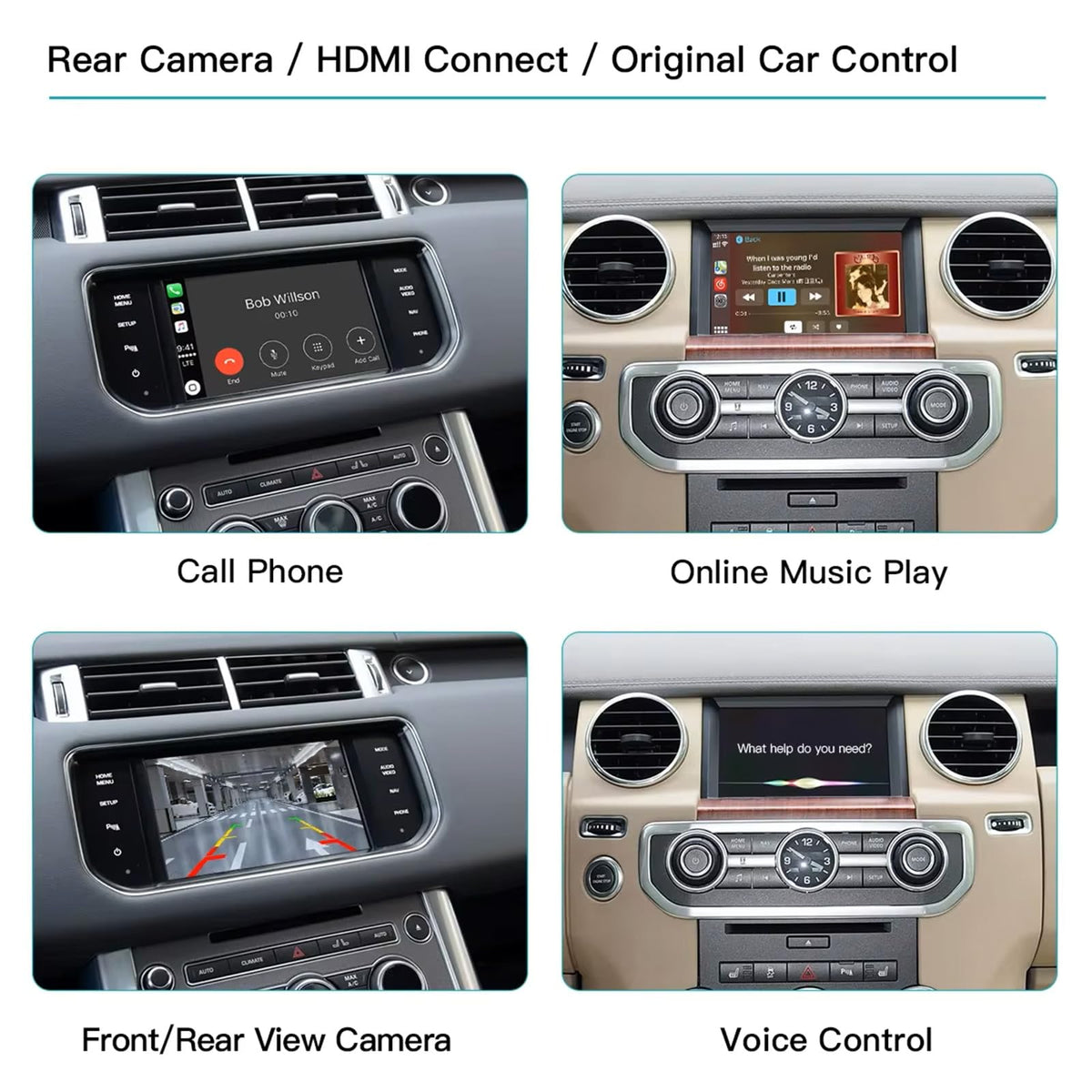 Wireless Carplay/Android Auto Module for Land Rover Jaguar Bosch System