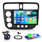 8Core 6G 128G Car Radio for Honda Civic 2001-2005 with Wireless Carplay