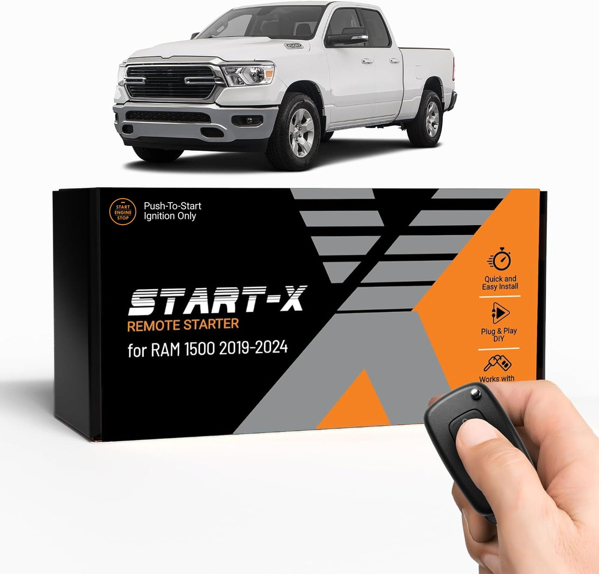 Start-X Remote Start Kit for RAM 1500 (2019, 2020, 2021, 2022, 2023, 2024)