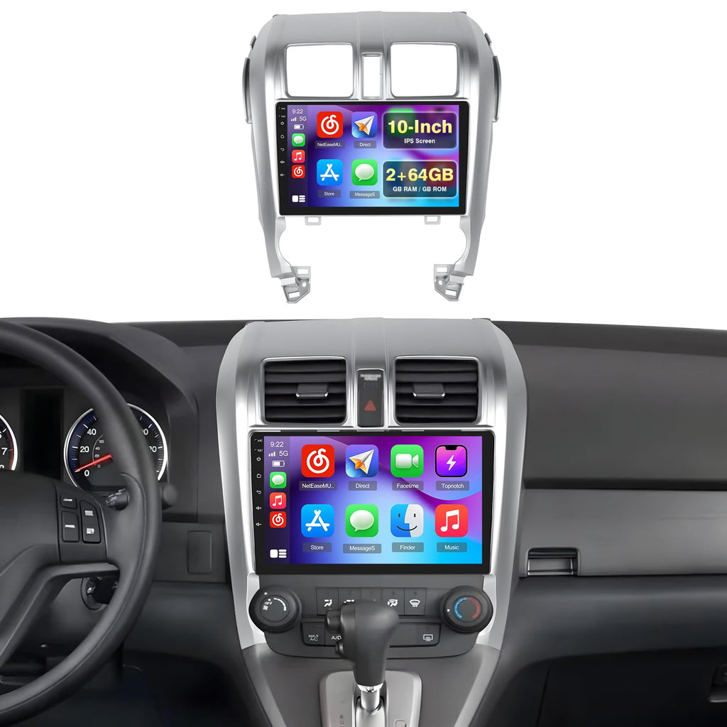 4+128G Android 15 Car Stereo for Honda CRV 2007 2008 2009 2010 2011