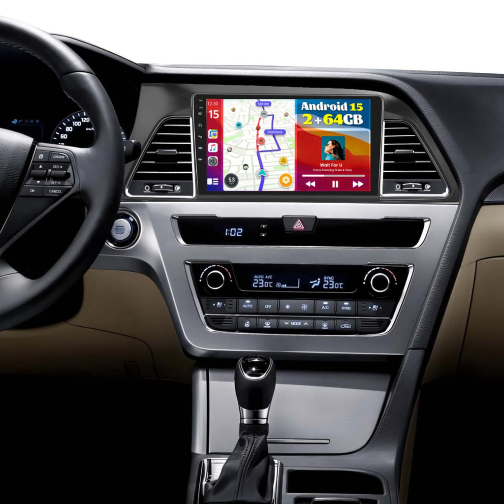 [Fuluku] 4+128GB 9" Android 15 Car Radio for Hyundai Sonata 2015-2017(LHD)