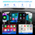10.2" 8 Core 4+64GB Car Radio Stereo Upgrade for 2009-2012 Dodge Ram 1500 2500 3500, Plug and Play Android 13 Head Unit with Wireless Carplay/Android Auto/1080P Backup Camera