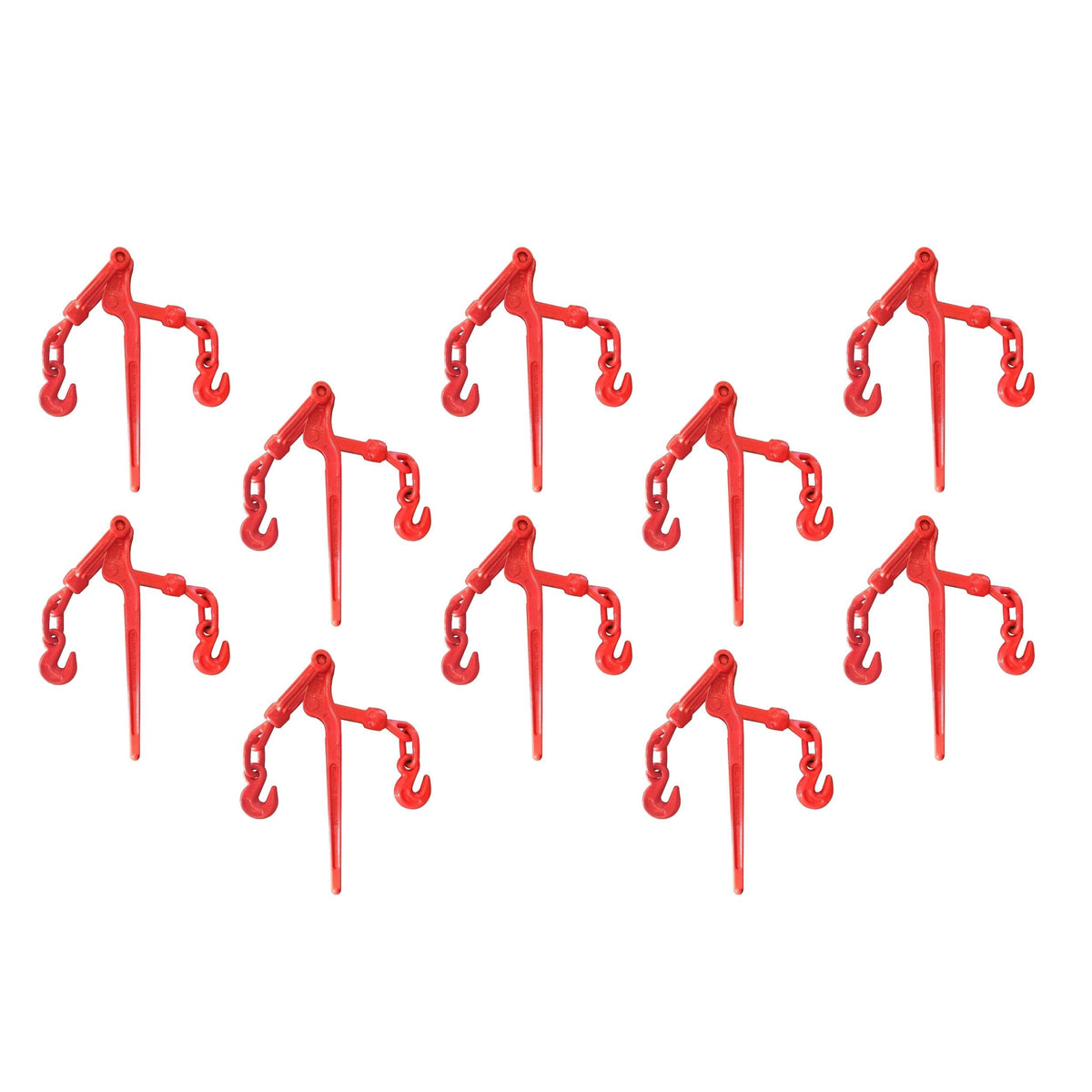 4 Pack 3/8" – 1/2" Transport Snap/Lever Binder Set Heavy Duty Anchors