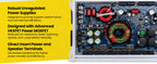 Stinger Audio MT-1000.1M Marine Monoblock 1000W Class D Car Audio Amplifier