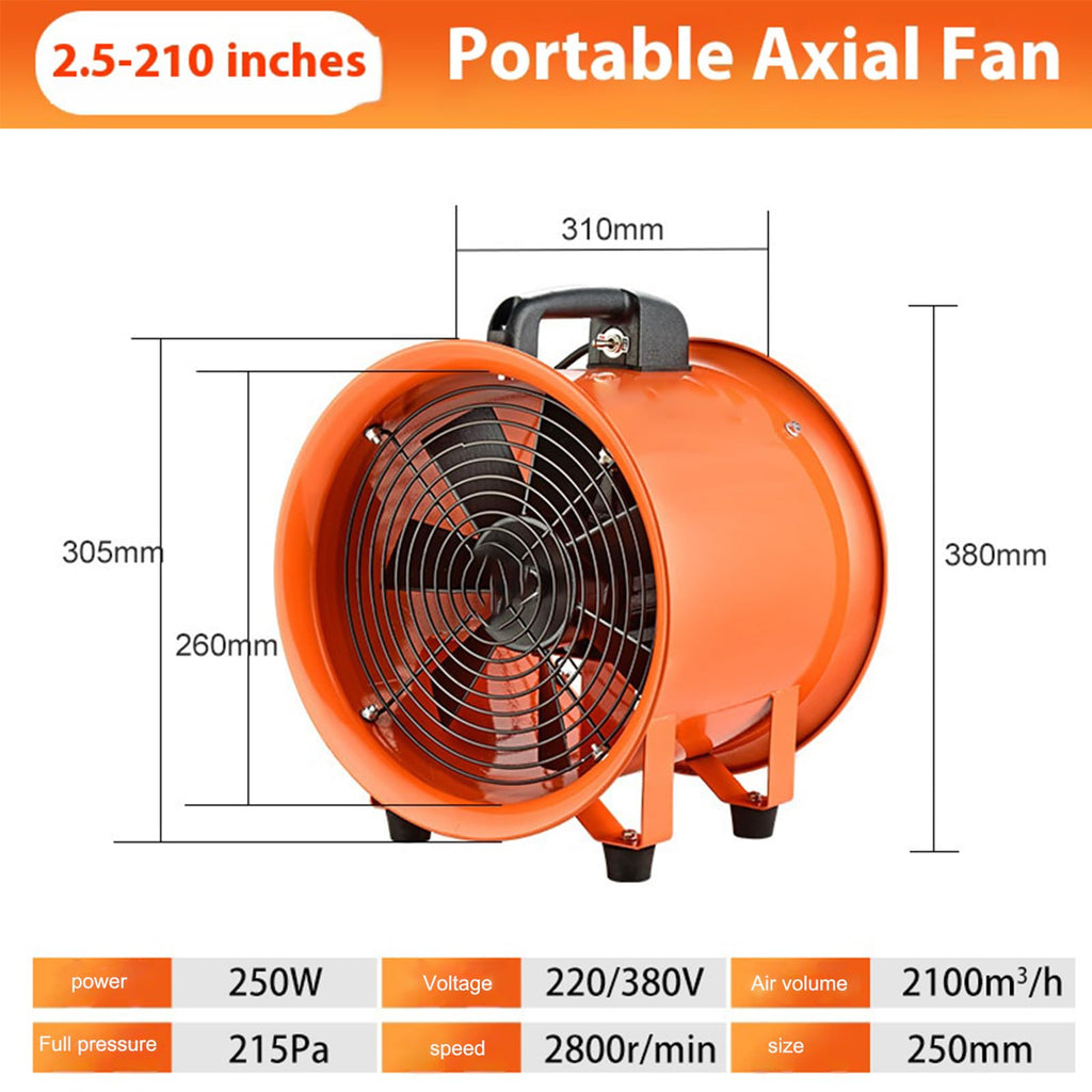 High Air Volume Waterproof Utility Factory Blower with Handle