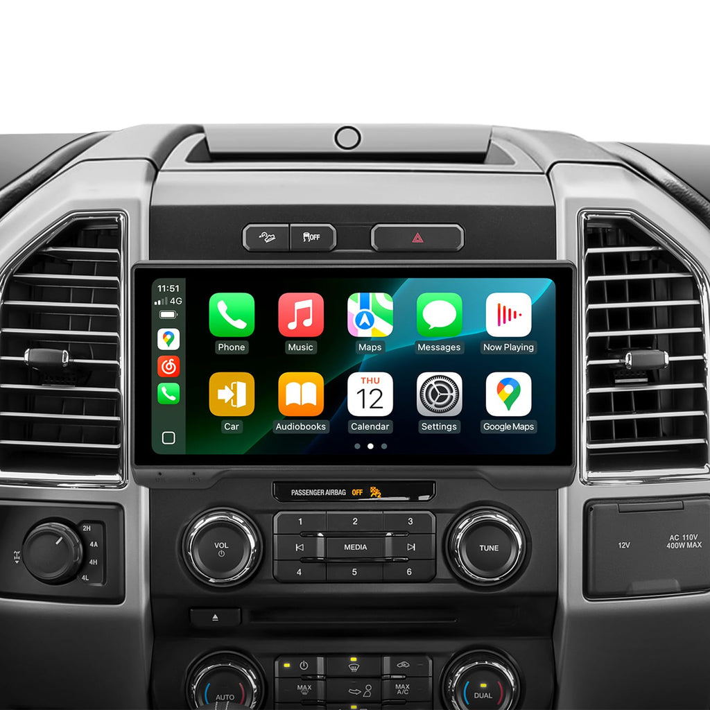 10.33" CarPlay Radio For Ford F150 15-20 F250 F350 17-22 Stereo Head Unit