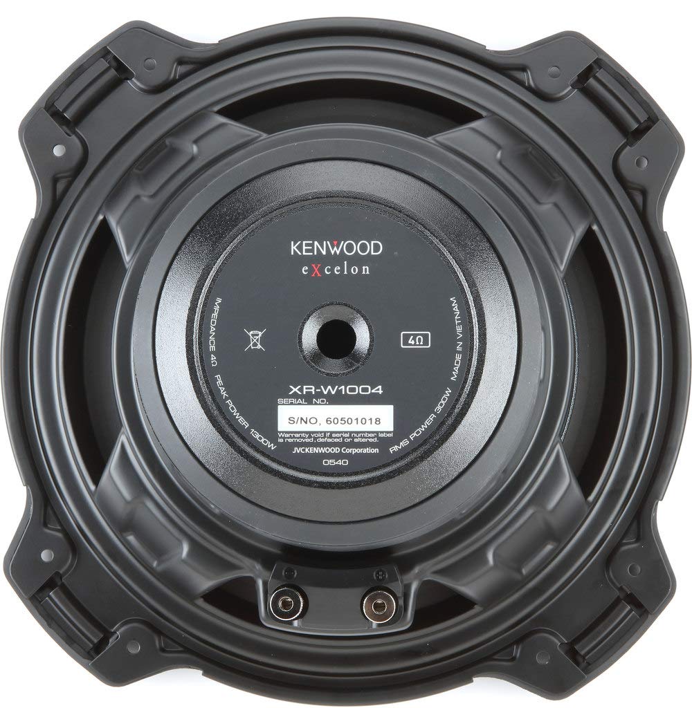 Kenwood XR-W1004 eXcelon 10" Oversized Subwoofer