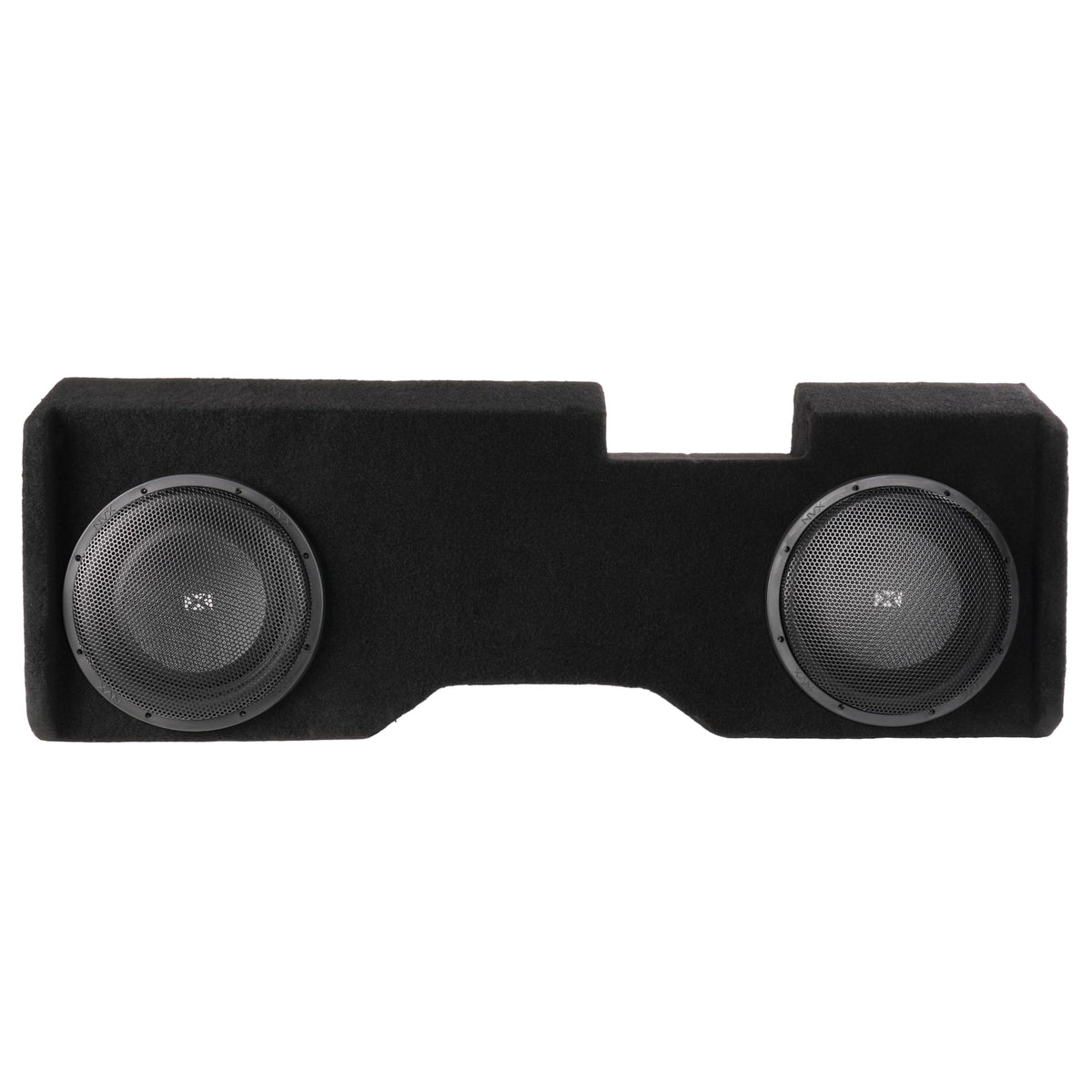NVX Dual 12" Loaded Sub Box for Silverado/Sierra Crew Cab 2014-2018