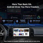 A5L 9" Android Double-DIN Car Stereo with 1080P Dashcam & Backup Camera