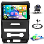 4G+128G Android 15 Car Radio for Ford F150 2009-2014, Wireless CarPlay