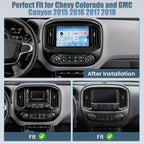 [DSP&EQ] 4+64G 9" Car Radio for Chevy Colorado/GMC Canyon 2015-2018