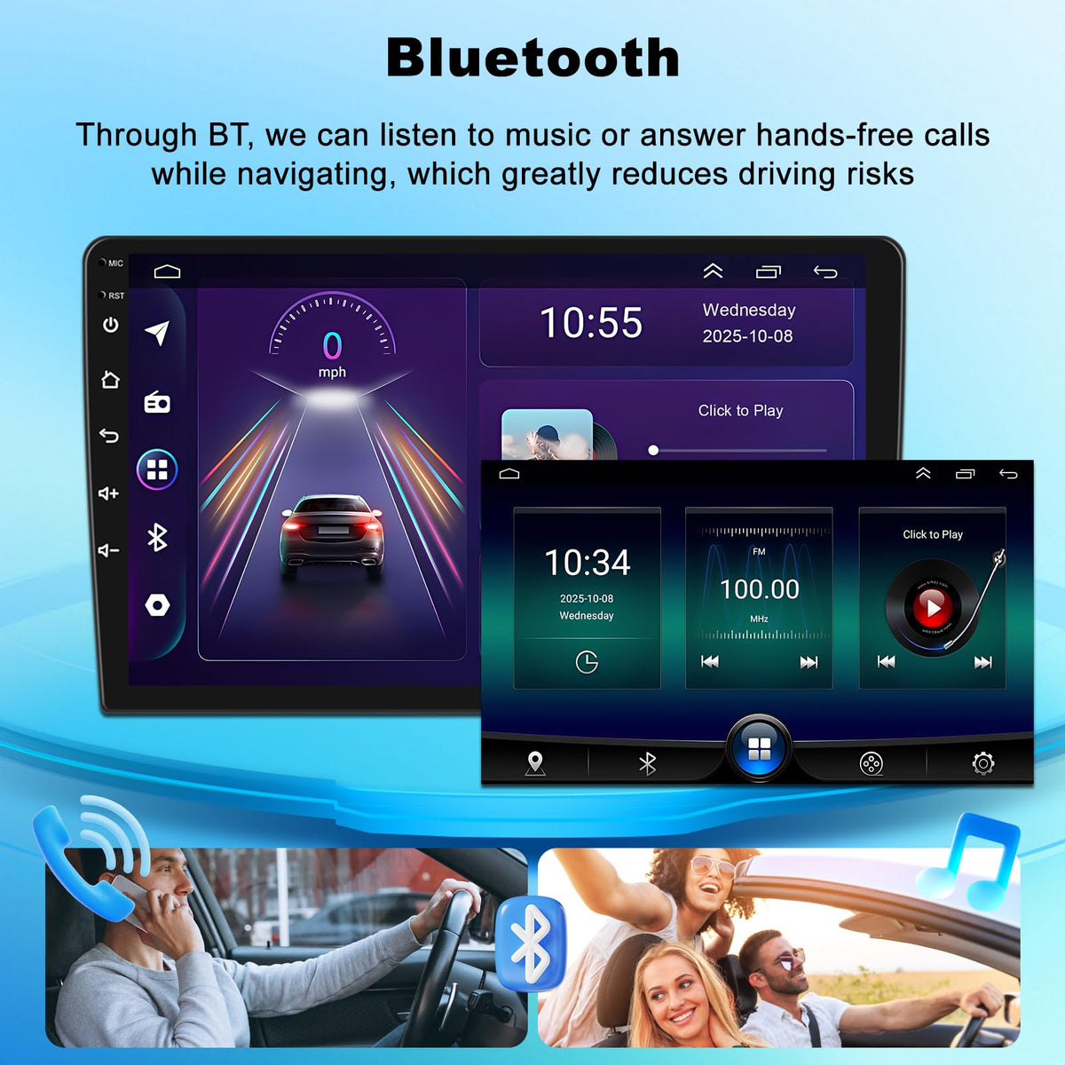 Car Radio Stereo for Toyota Sienna 2015-2018 GPS Navi Head Unit Car Player