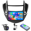 Android 15 Car Stereo for Chevrolet Chevy Trax 2014-2016 with Apple Wireless Carplay Android Auto, 2+64G 9 inch Touch Screen Radio with GPS WiFi Bluetooth SWC FM RDS Radio EQ+AHD Backup Camera