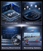 4G+64G Android 15 Car Stereo for for Ford Ranger F250 2012-2015