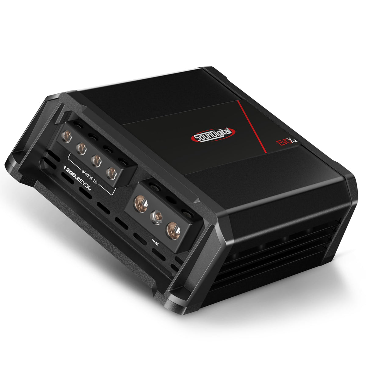 SounDigital EVOX2 1200.2-4 Ohm 2-Channel 1200W RMS Bridged Power Car Amplifier
