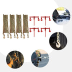 5/16"-3/8"Grade 70 Chain Transport Hauling Load Package Includes Binders and 5/16"×20ft Chains Safe Working Load