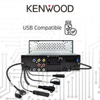 KENWOOD DMX5710S 6.8" Capacitive Touchscreen Digital Multimedia Receiver – Wireless Apple CarPlay, Android Auto, Bluetooth, iDatalink Maestro Ready