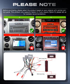 4G+128G Android 15 Car Radio for Ford F150 2009-2014, Wireless CarPlay