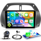 8 CORE 6G+128G Car Radio for Toyota RAV4 2001-2006, Wireless Carplay