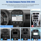 [8Core 6+128G]Android Car Radio for Jeep Compass Patriot 2010-2016 with GPS