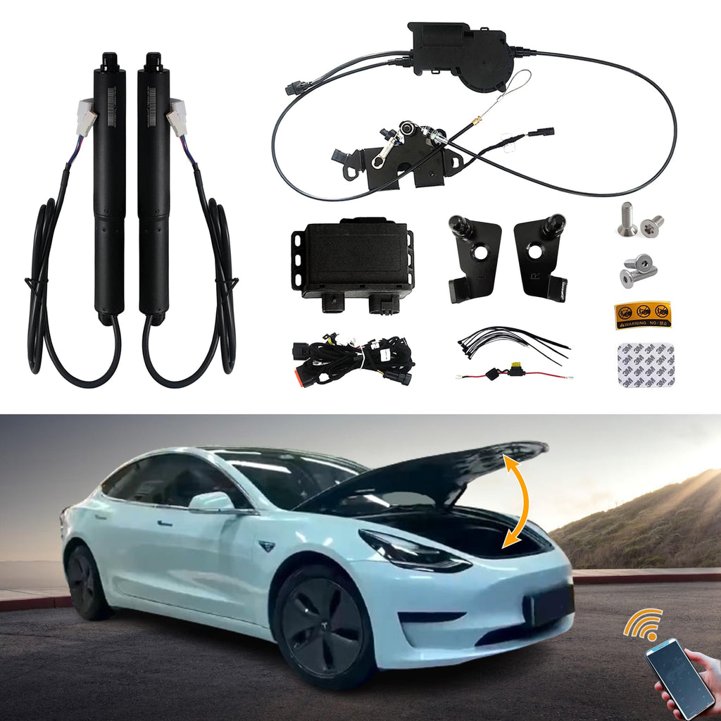 Power Frunk Kit & Foot Sensor for Tesla Model Y 2020-2026 Die Cast Car Body