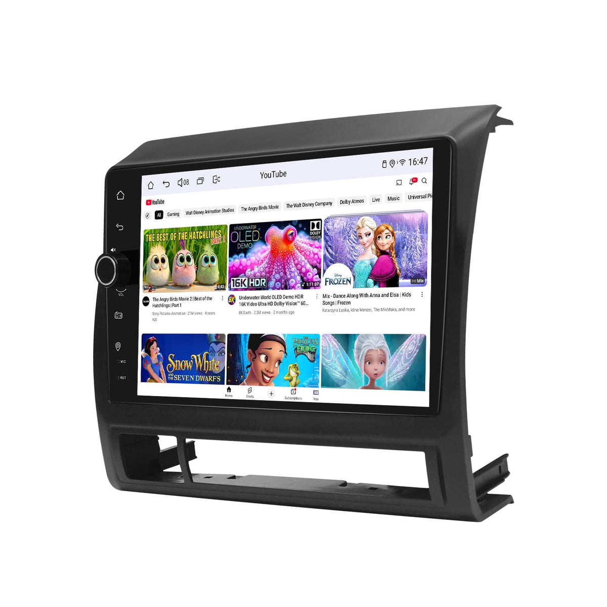 JOYING Car Radio for Toyota Tacoma 2005-2015 Android 13 Car Stereo 9 Inch Head Unit with Carplay & Android Auto, Mirror Link, GPS Navigation, Bluetooth, Volume Knob(JY-TT187N4)