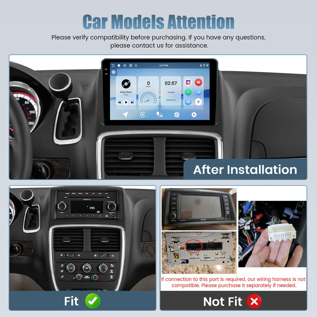 [Roinvou] 4+128G 9" Android15 Car Radio for Dodge Grand Caravan 2011-2020