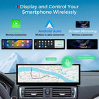 XTRONS 14.9 Inch Android 14 Car Stereo for BMW F20 F21 F22 F23 with NBT System, 2K IPS Touch Screen LTE GPS Navigation Support Wireless CarPlay Android Auto Global 4G LTE 8+256 GB