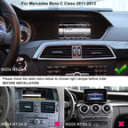 Android 8Core 4+64GB 10.25 inch HD1920 Screen Upgrade Display Monitor Multimedia Player GPS Navigation for Mercedes Benz C W204 (2011-2013) NTG4.5 4.7
