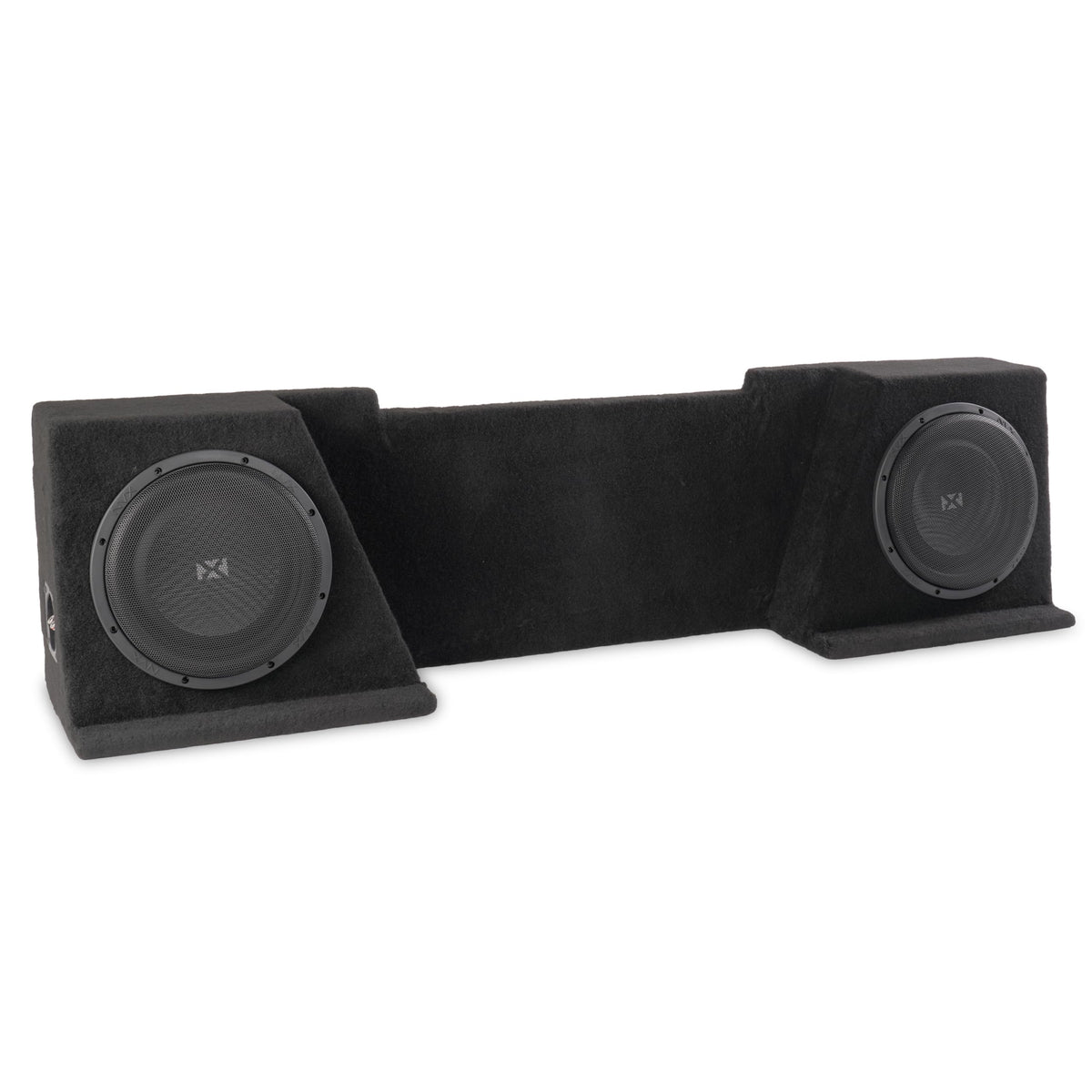 NVX Dual 12" Loaded Sub Box for Silverado/Sierra Extended Cab 2008-2013