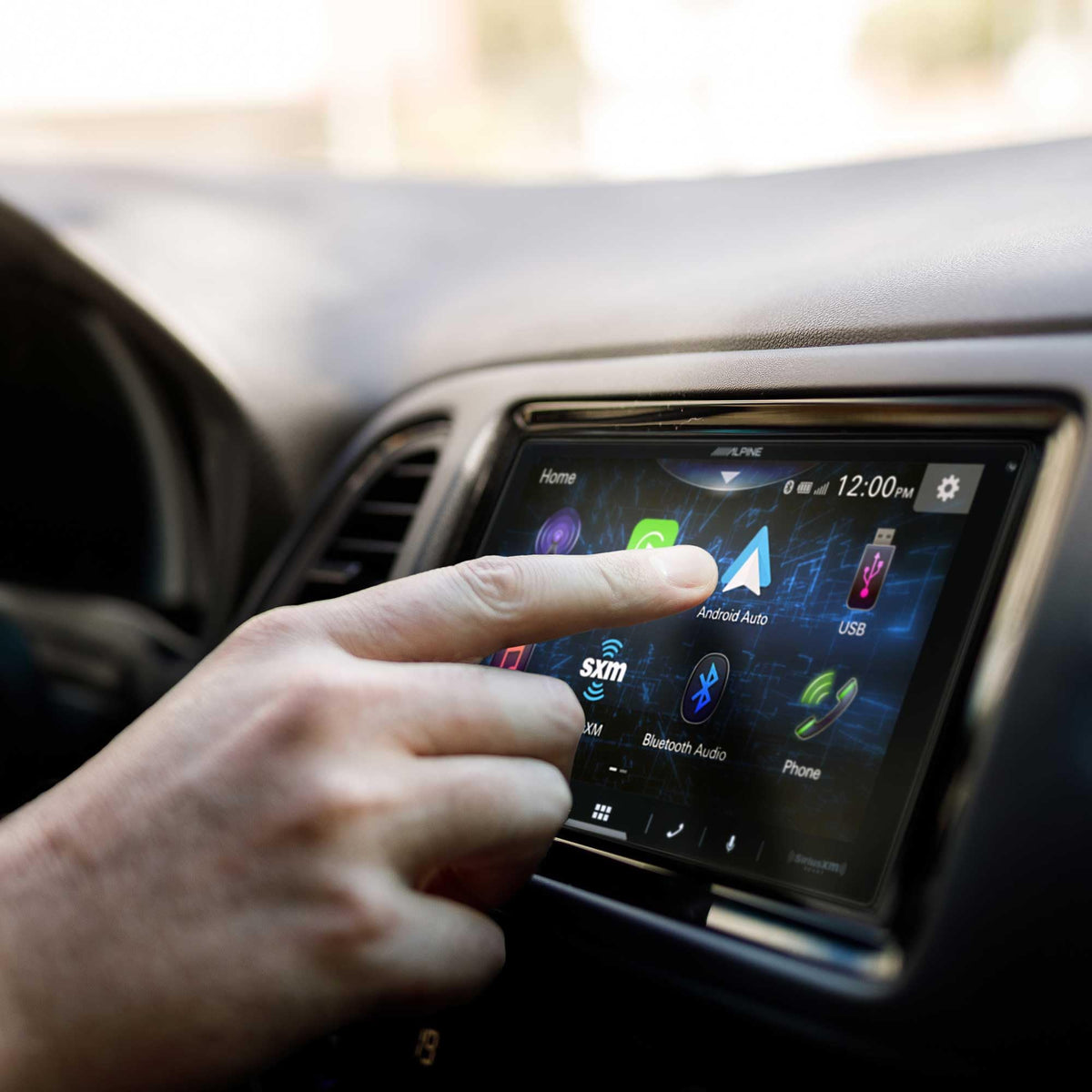 Alpine iLX-W670 Digital Multimedia Receiver with CarPlay and Android Auto Compatibility