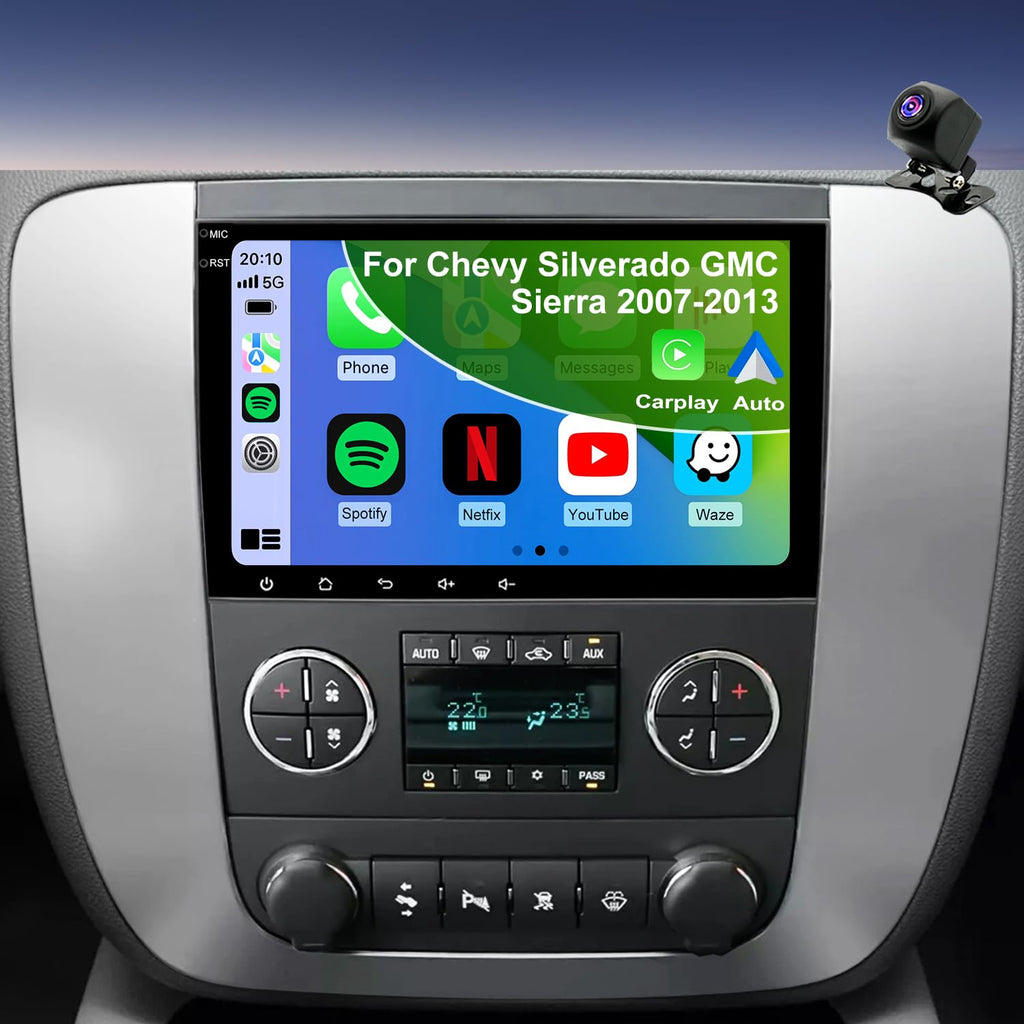 Upgrade Car Radio for GMC Sierra Chevy Silverado 1500/2500/3500 2007-2013