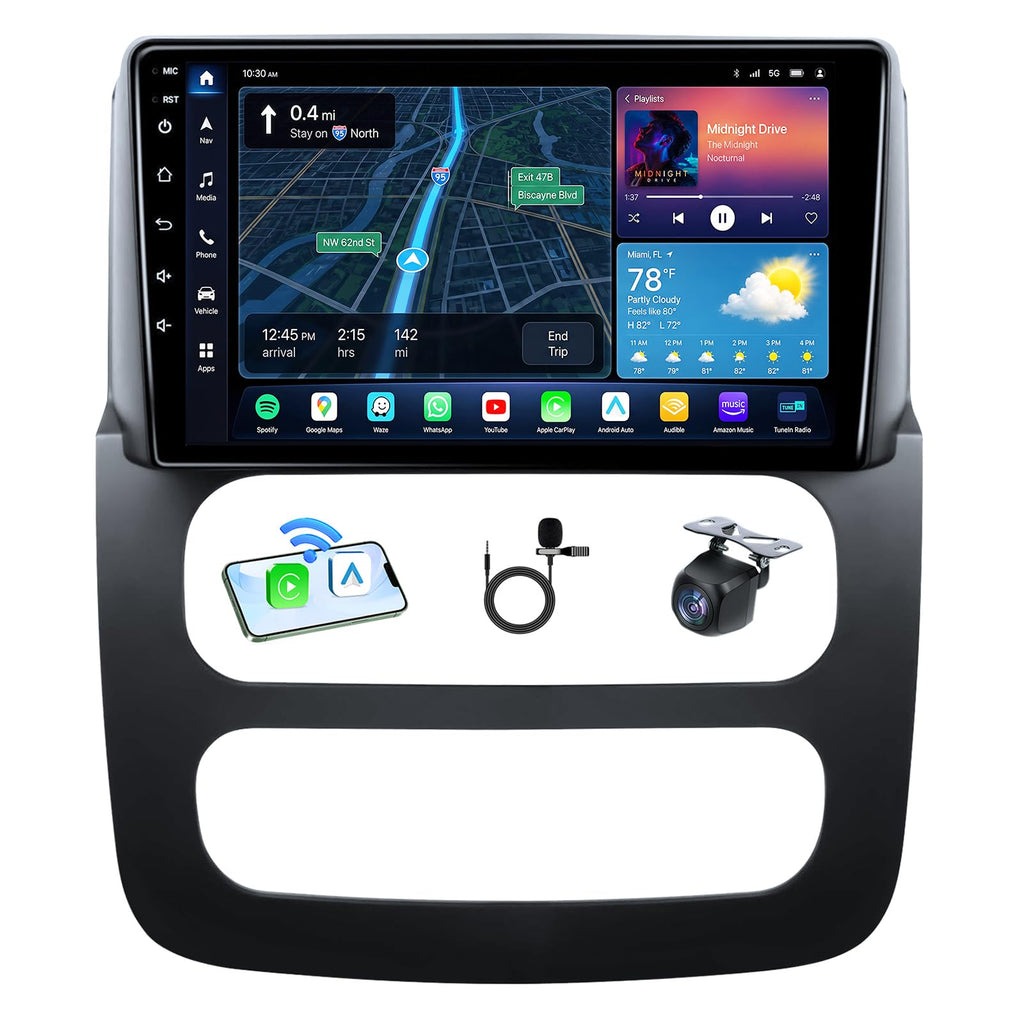 8 + 32GB ROM Android 15 Car Radio for Dodge Ram 1500 2500 3500 2002-2005