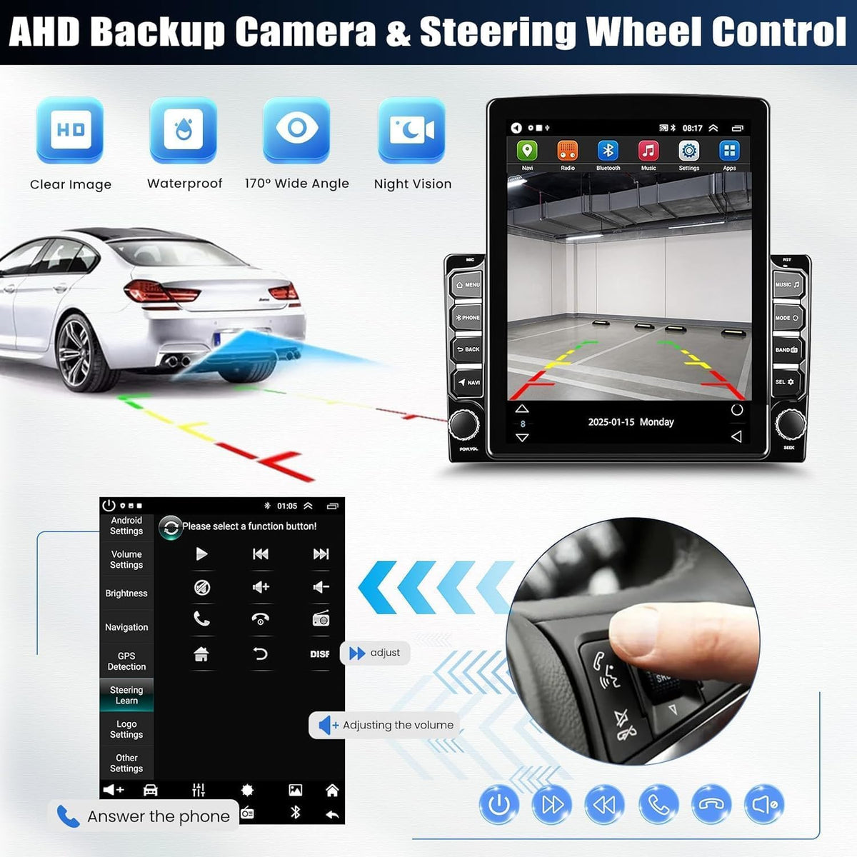 Car Radio Stereo for Nissan Frontier 2015 2016 2017 2018 2019 2020 2021