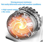 304 Stainless Steel Roof Wind Ventilator - Rotating Chimney Cowl, No Assembly Needed, Rainproof Design, Durable Exhaust Vent for Roofs, Efficient Air Circulation