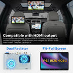 JOYING 11.6" IPS Touchscreen Car Radio for Ram 1500/Caliber(06-08),Ram 2500/3500 (06-09),for Jeep Patriot/Compass(07-08),Grand Cherokee(05-07),Commander(06-07) with Carplay & Android Auto(JY-CL204T4)
