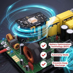 Tundra M Series - Truck Power Inverter - Modified Sine Wave 2500W / 12 Volts DC to 120 Volts AC - M2500