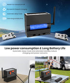 AUTO-VOX 7.2" Dual Wireless Magnetic Backup Camera System, 1-Min Install