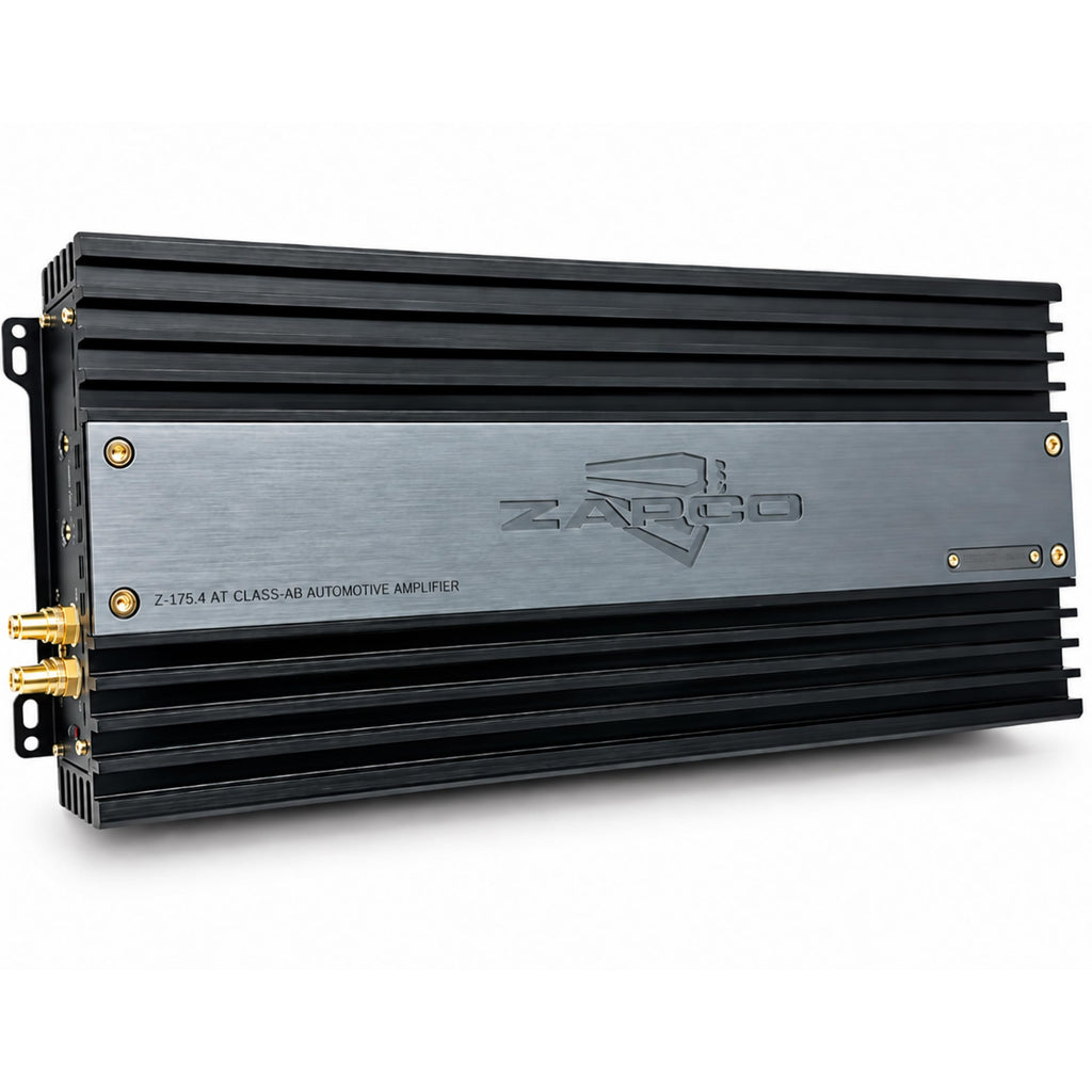 Zapco Z-175.4 AT Z-AT Series 4-Channel Class AB Competition Car Amplifier