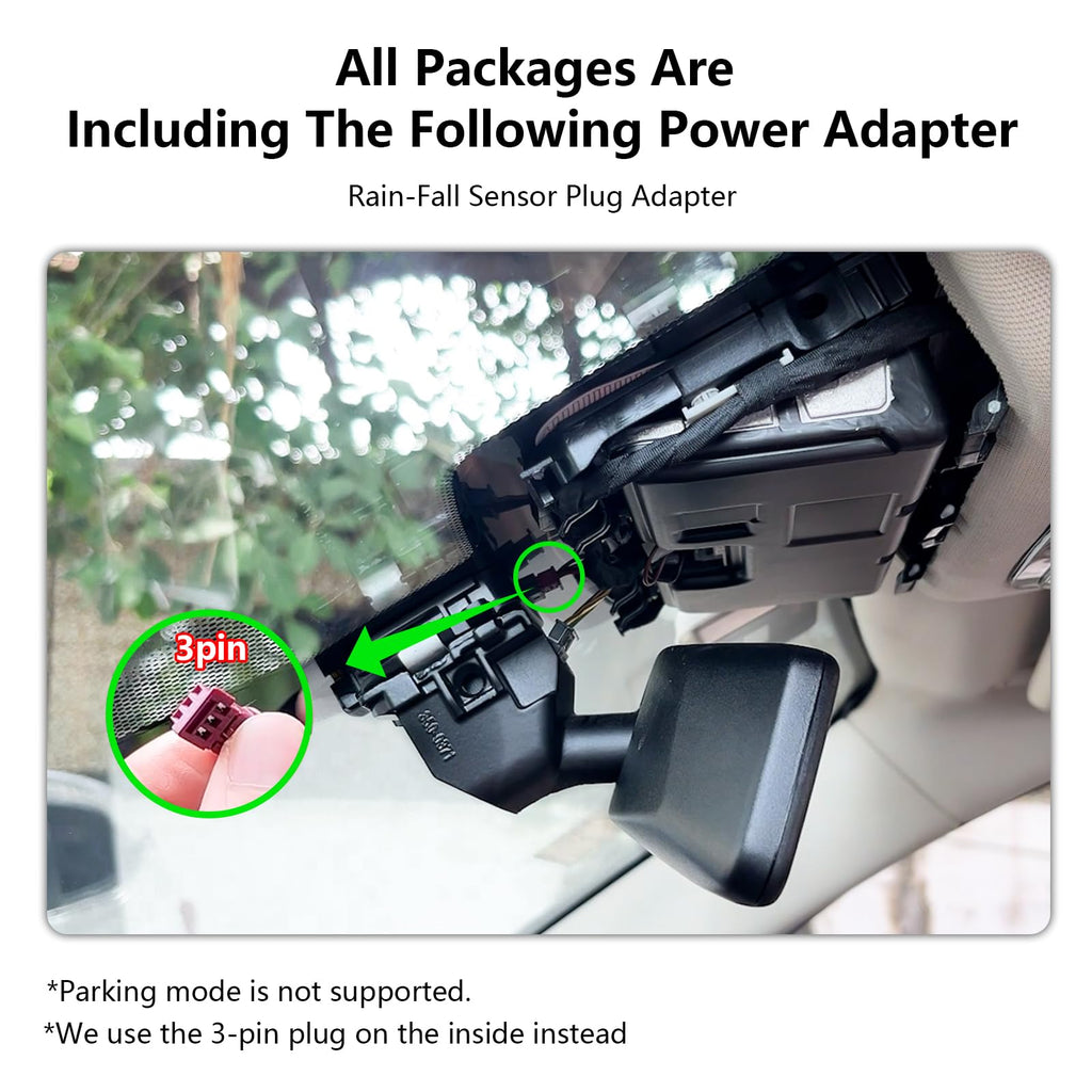 Mangoal 4K Dash Cam Custom for BMW X1 Gen3 U11/U12 2023 2024 2025, Xdrive28i, OEM Style, 2160P UHD Video, WiFi & APP, 64GB Card