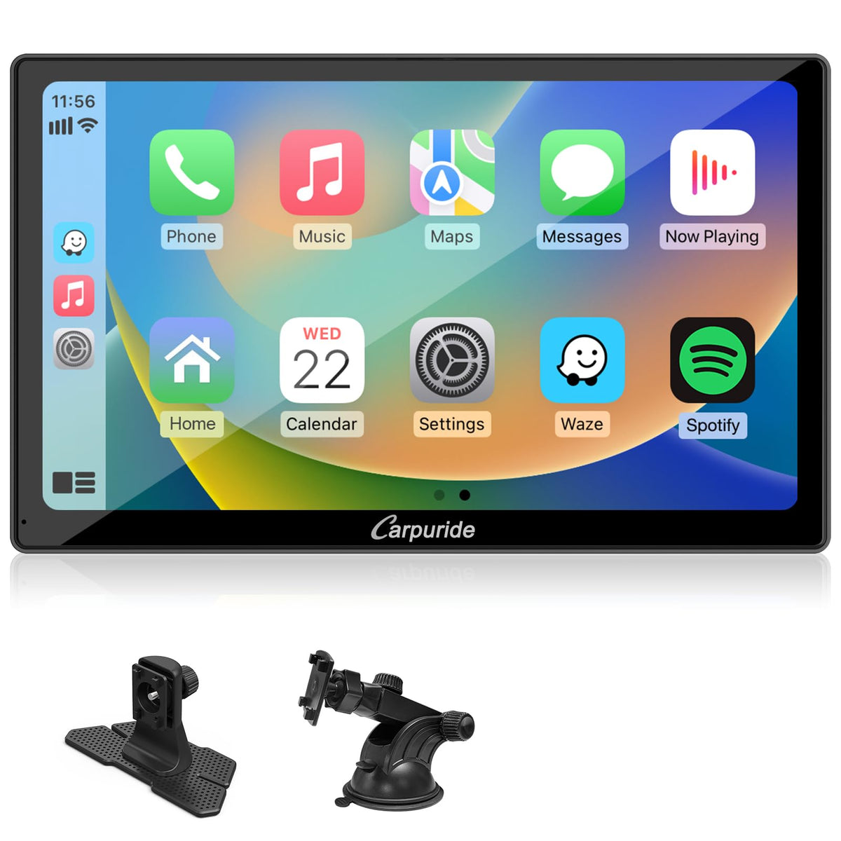 Carpuride W901 Pro Portable Carplay & Android Auto with Dula Bluetooth