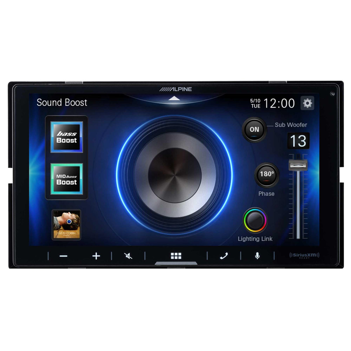 Alpine iLX-W670 Digital Multimedia Receiver with CarPlay and Android Auto Compatibility