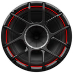 wet sounds REV12 Black HD Tower Speaker with XZ Black Zero Style Grille Black X-Mount Kit