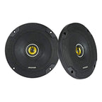 KICKER 5.25" 225 Watt Max Power 4 Ohm 2-Way Car Audio Coaxial Speakers (Pair) and 6x9 450 Watt Peak Power 3-Way Vehicle Audio Speakers (Pair)