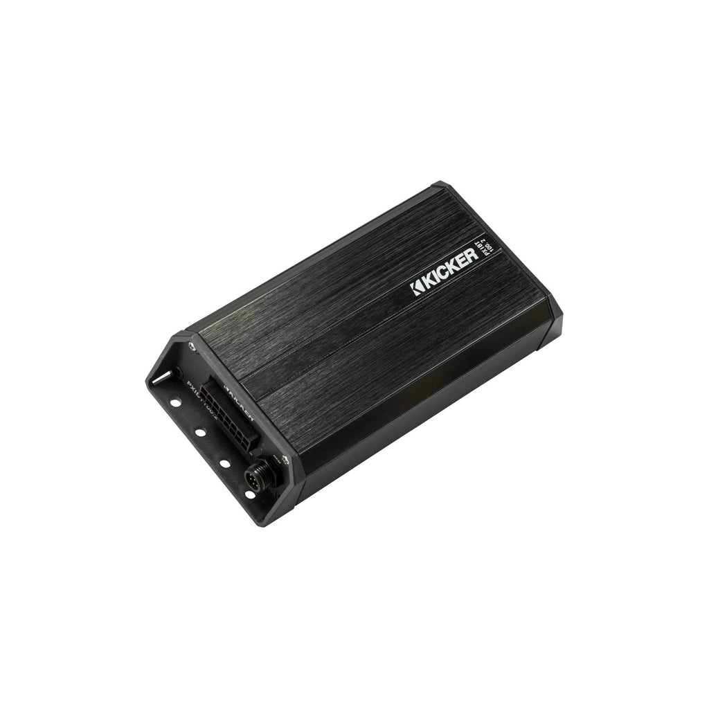 Kicker PXIBT100.2-2x50-Watt Full-Range Amplifier/Controller w/Bluetooth Interface