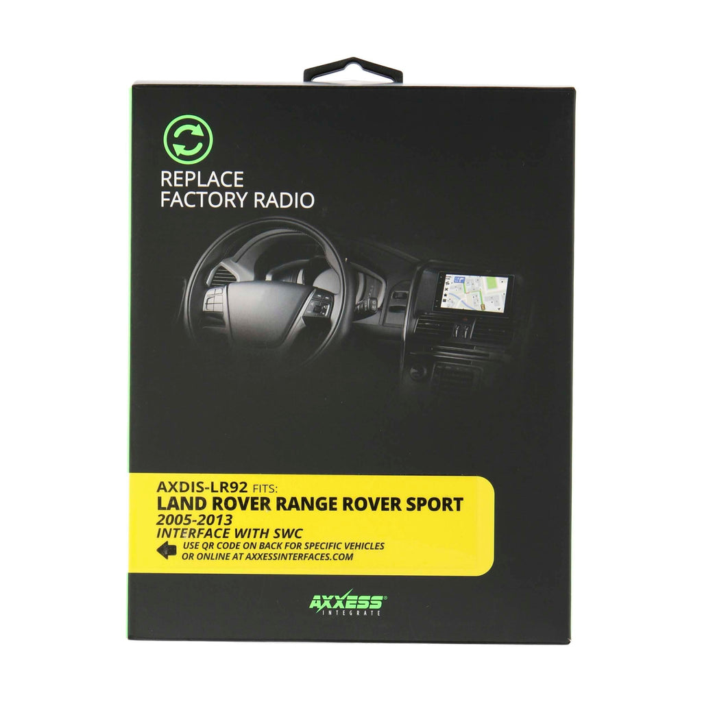 Axxess Integrate by Metra Radio Replacement Interface for 2005-2012 Land Rover Range Rover Sport with Steering Wheel Control Retention, Black