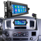 Upgrade Car Radio for Dodge Ram 1500/2500/3500 2006 2007 2008, Durango 2004-2009, Jeep Grand Cherokee 2005 2006 2007, Chrysler 300/300C 2005 2006 2007, 6.86'' Stereo Carplay Android Auto GPS FM Camera