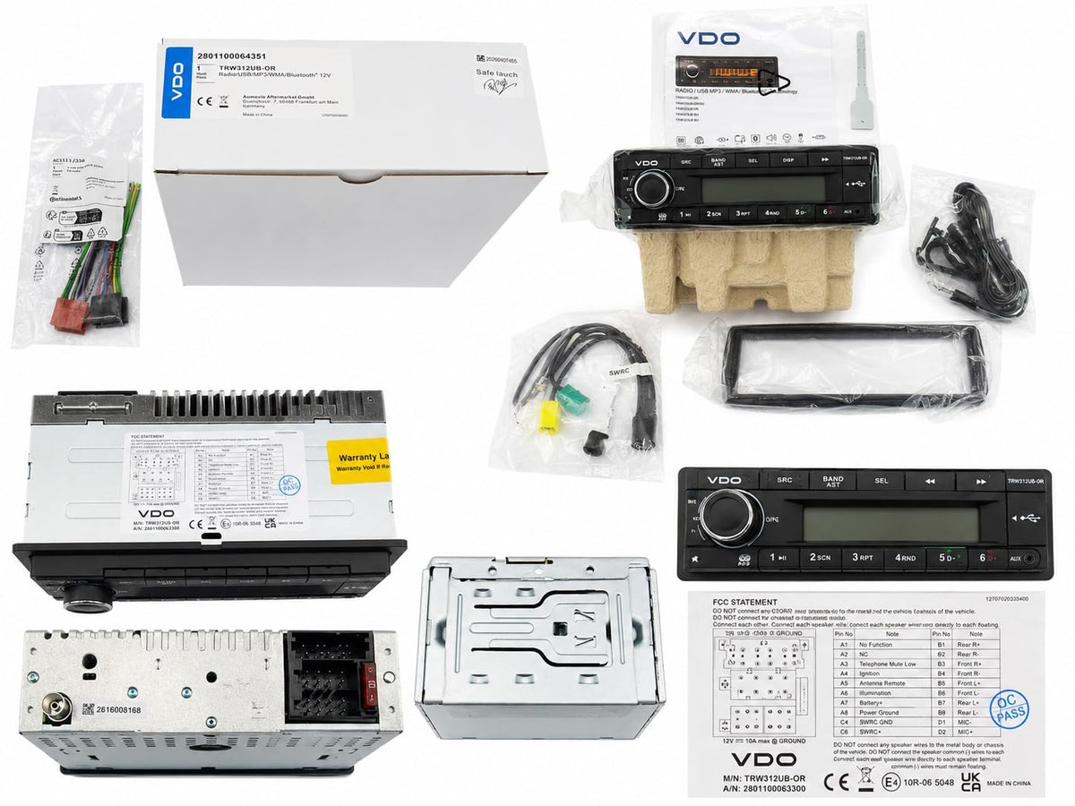 VDO Continental TR7412UB-OR is Now TRW312UB-OR Includes AC111 Bundle